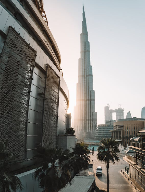 Irina Bukatik's snapshot of the Burj Khalifa