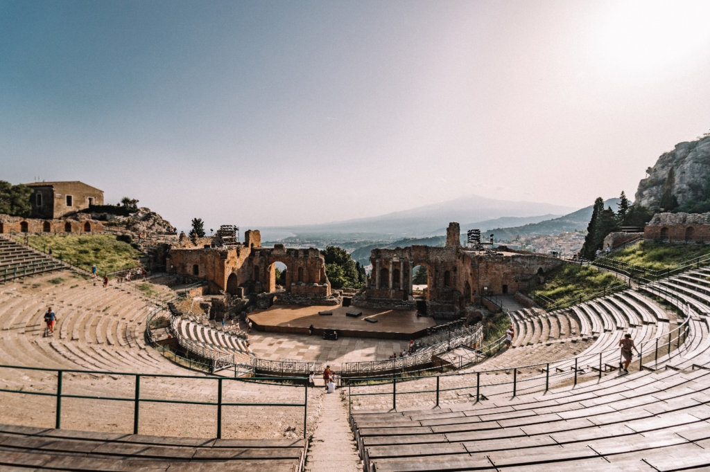 the Greek Theatre in Taormina